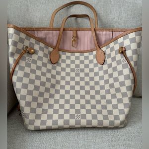 Louis Vuitton Neverfull MM Damier Azur